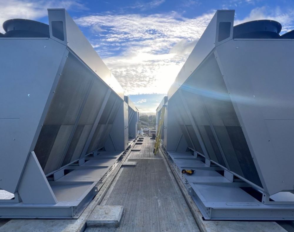 Commercial air source heat pumps