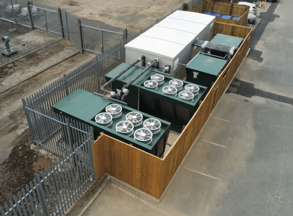 Cascade heat pump system