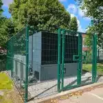 Air source heat pump at Claremont Resource Centre