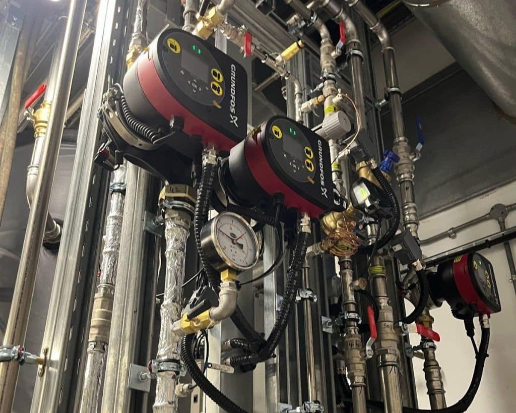 Commercial heating systems